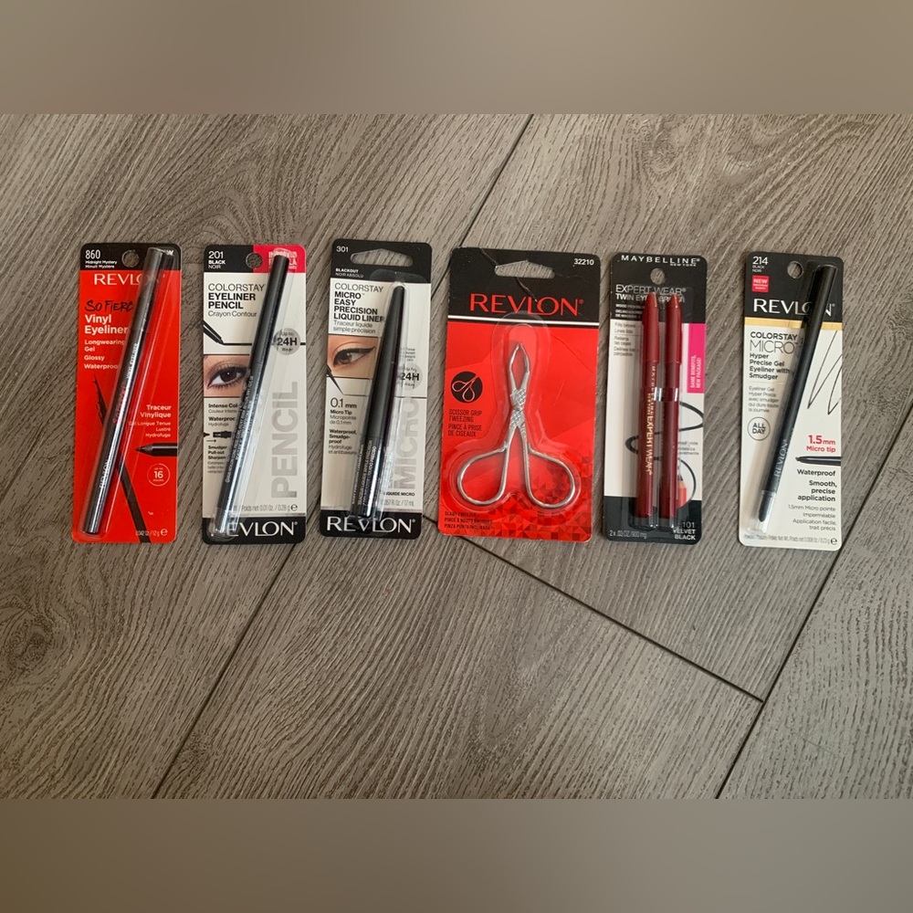 Revlon and maybelline make up bundle perfect for eyeliner lovers